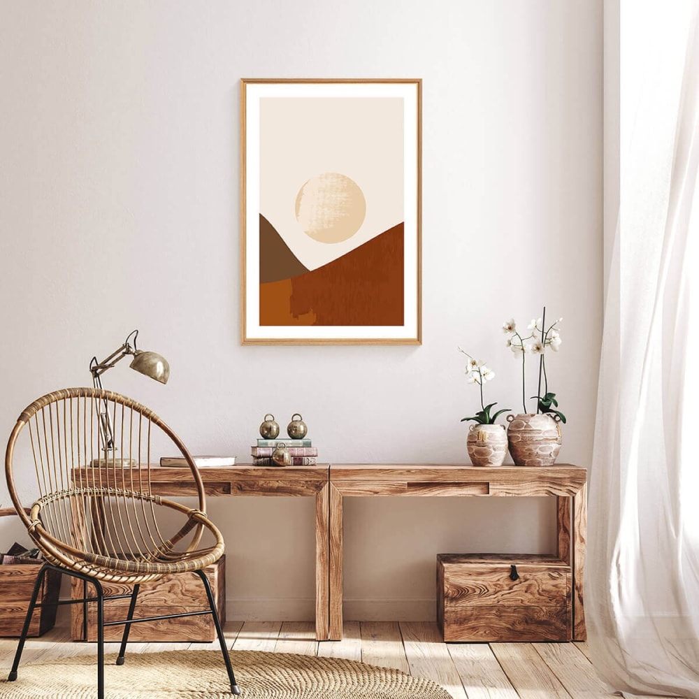 Tableau mural encadré décoration 65x97