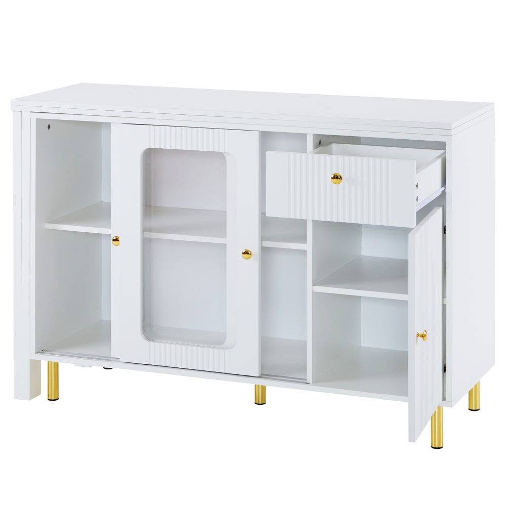 Urban Meuble Mesa consola blanca con