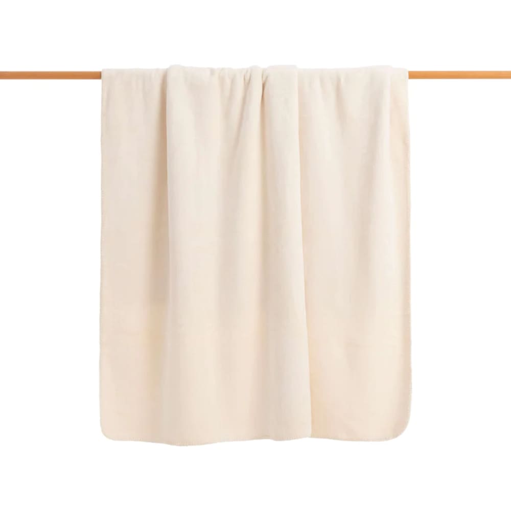 Manta extrasuave reversible sedalina-sherpa natural