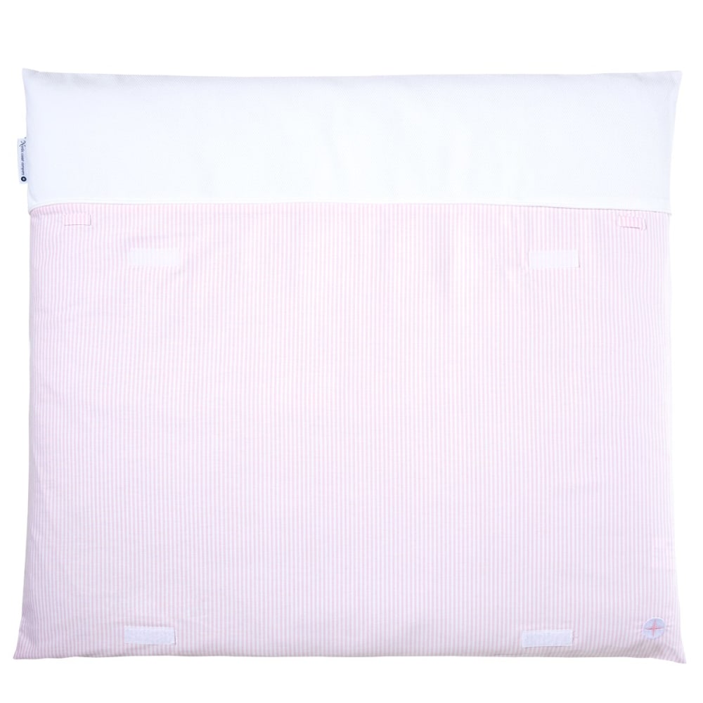 Matelas à langer lavable coton rose 70x80 cm