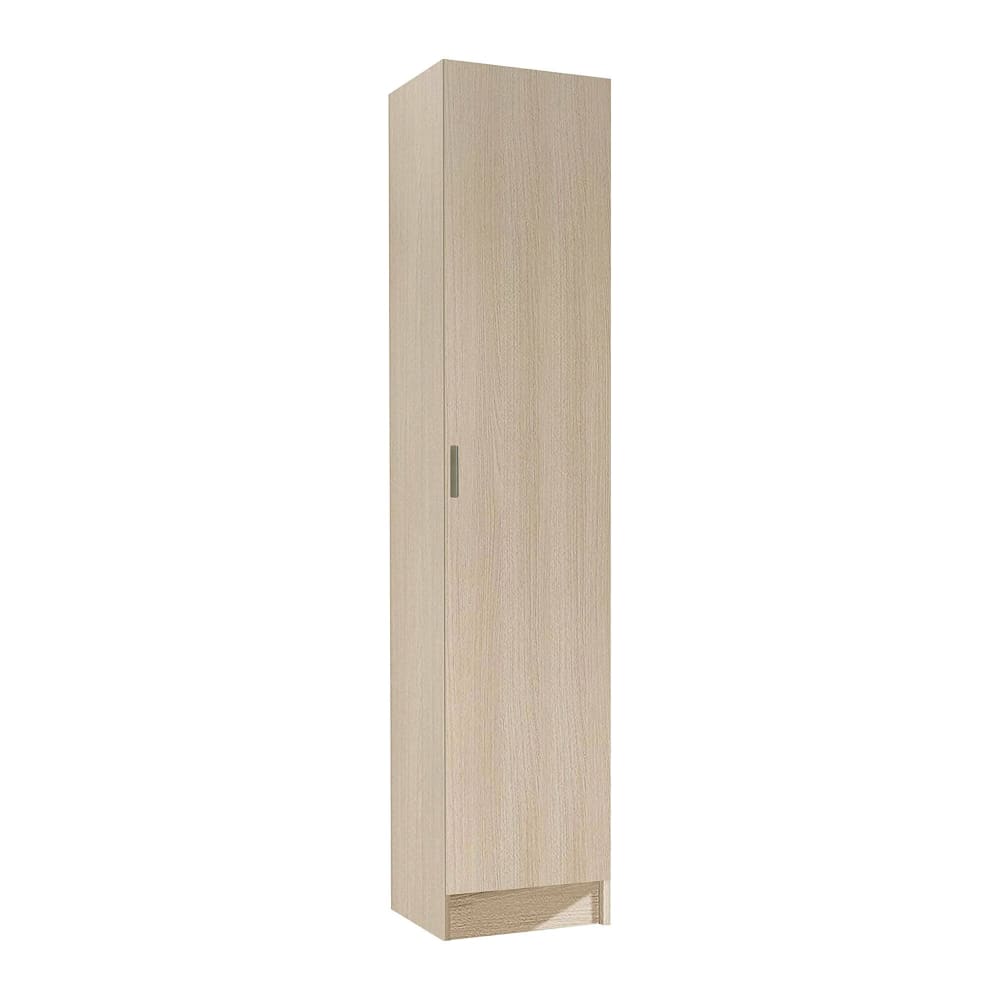Armoire Polyvalente 1 Porte Bois Chêne Brun