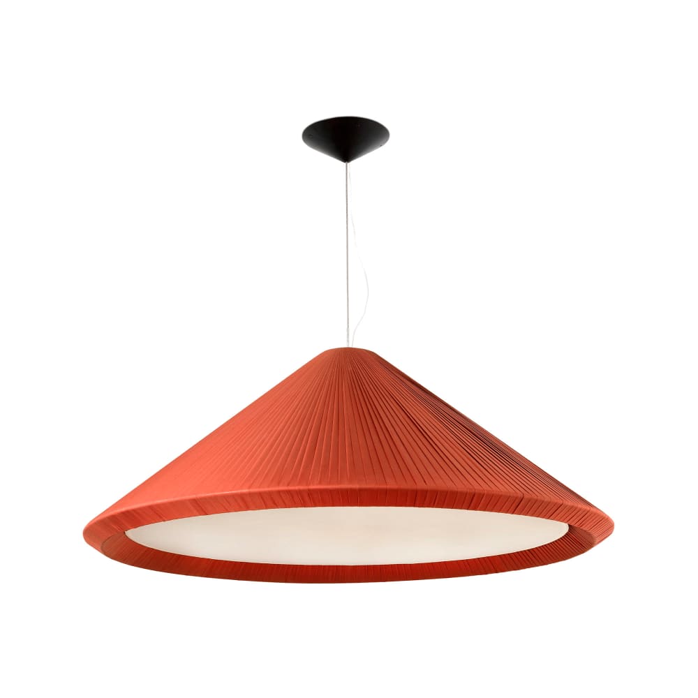 Lámpara de suspensión aluminio terracota 130x130x236 cm - Maisons du Monde