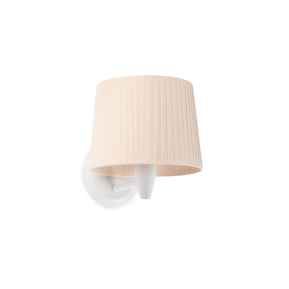 Aplique acero beige 21.5x24.5x21.5 cm