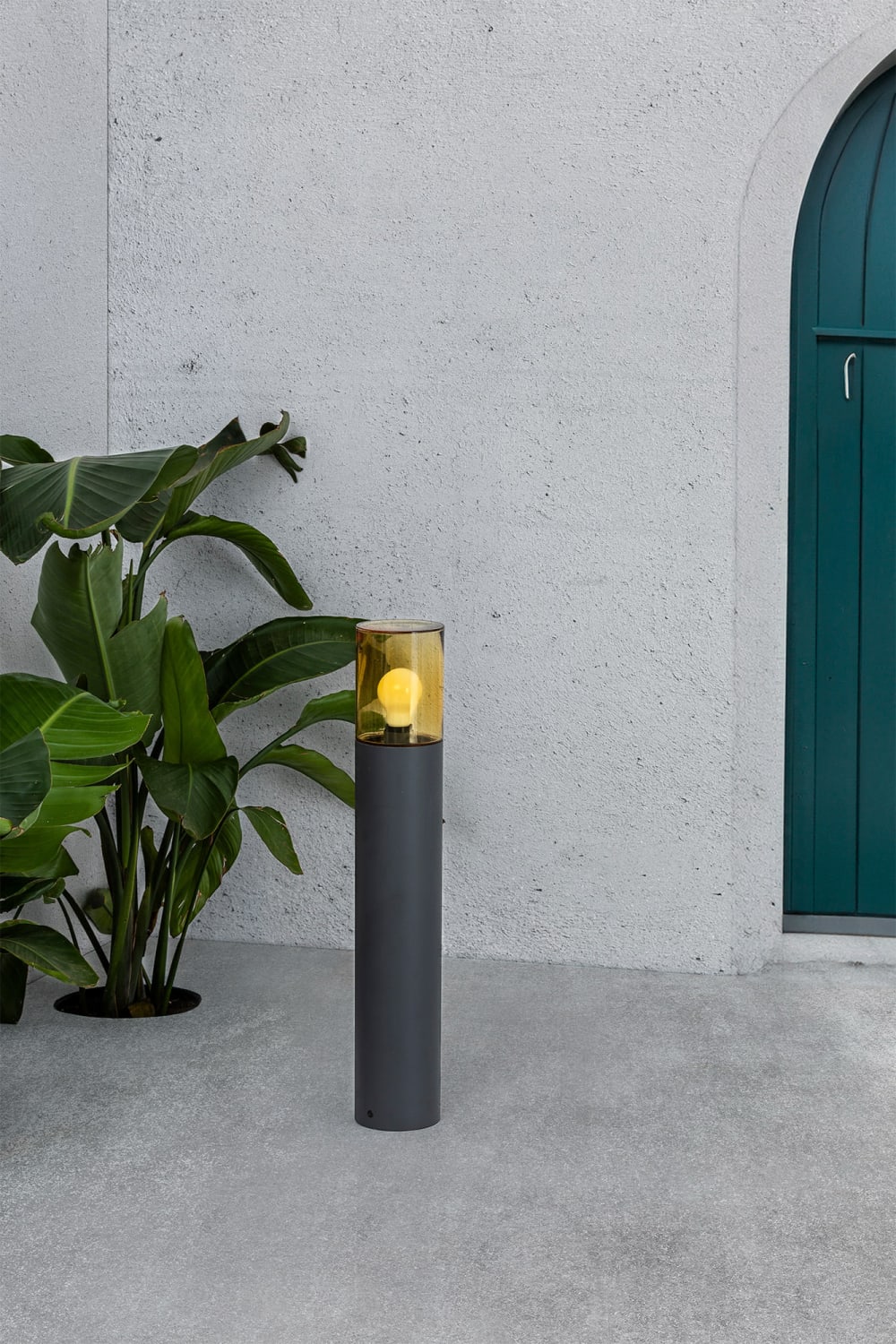 Lampada paletti grigio scuro H700 ambra - FARO BARCELONA