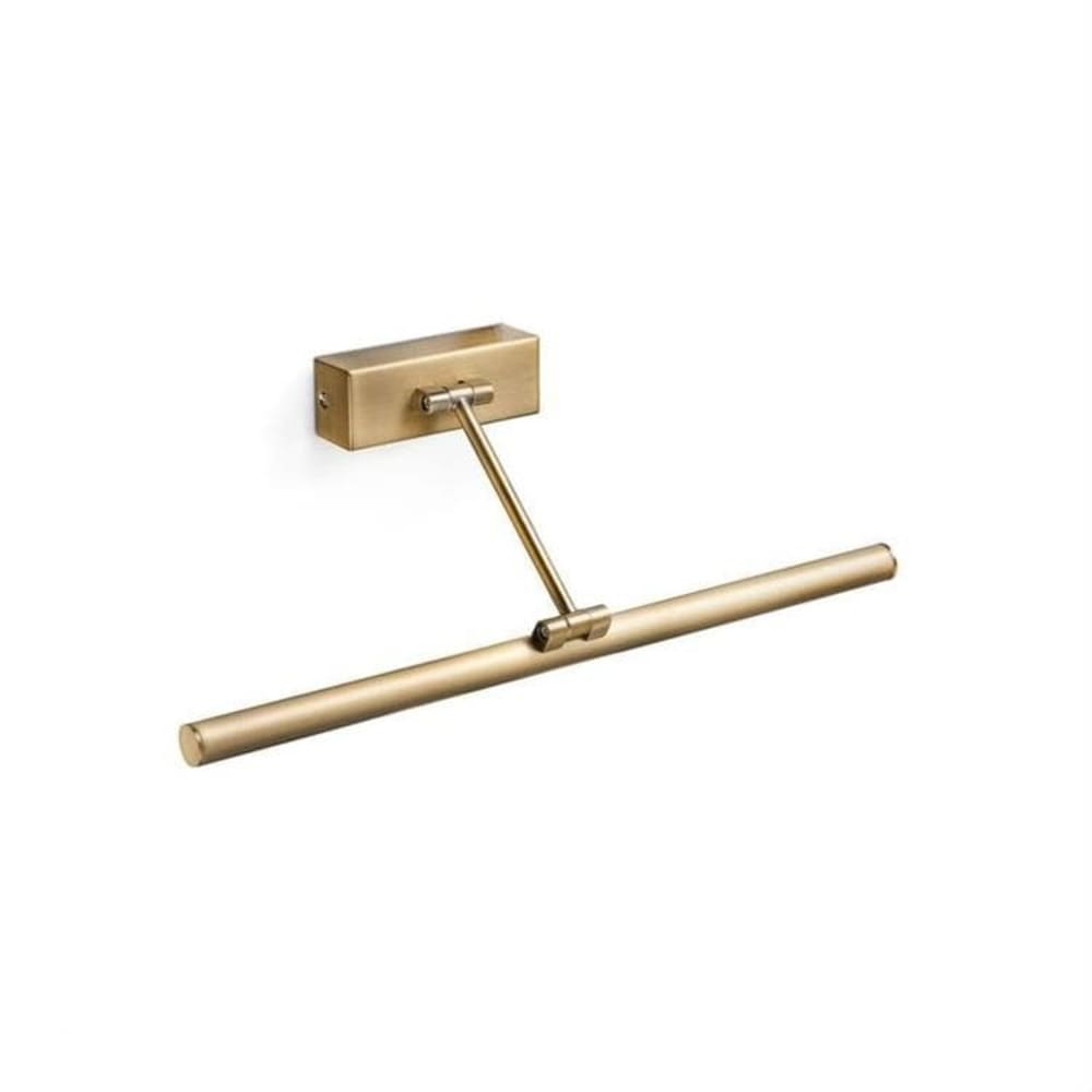 Aplique led para cuadro en metal oro viejo 45cm