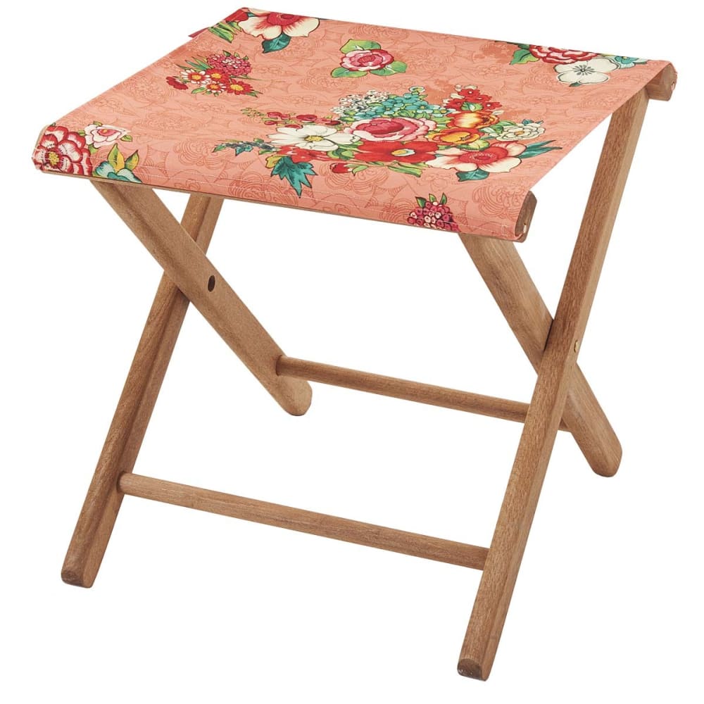Pliant pêcheur en eucalyptus, - toile