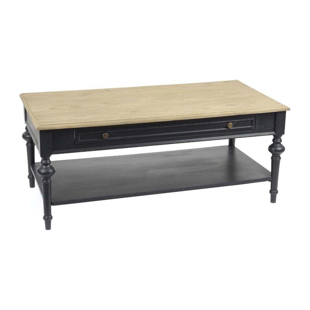 Table basse rectangulaire 1 tiroir 1 tablette L120