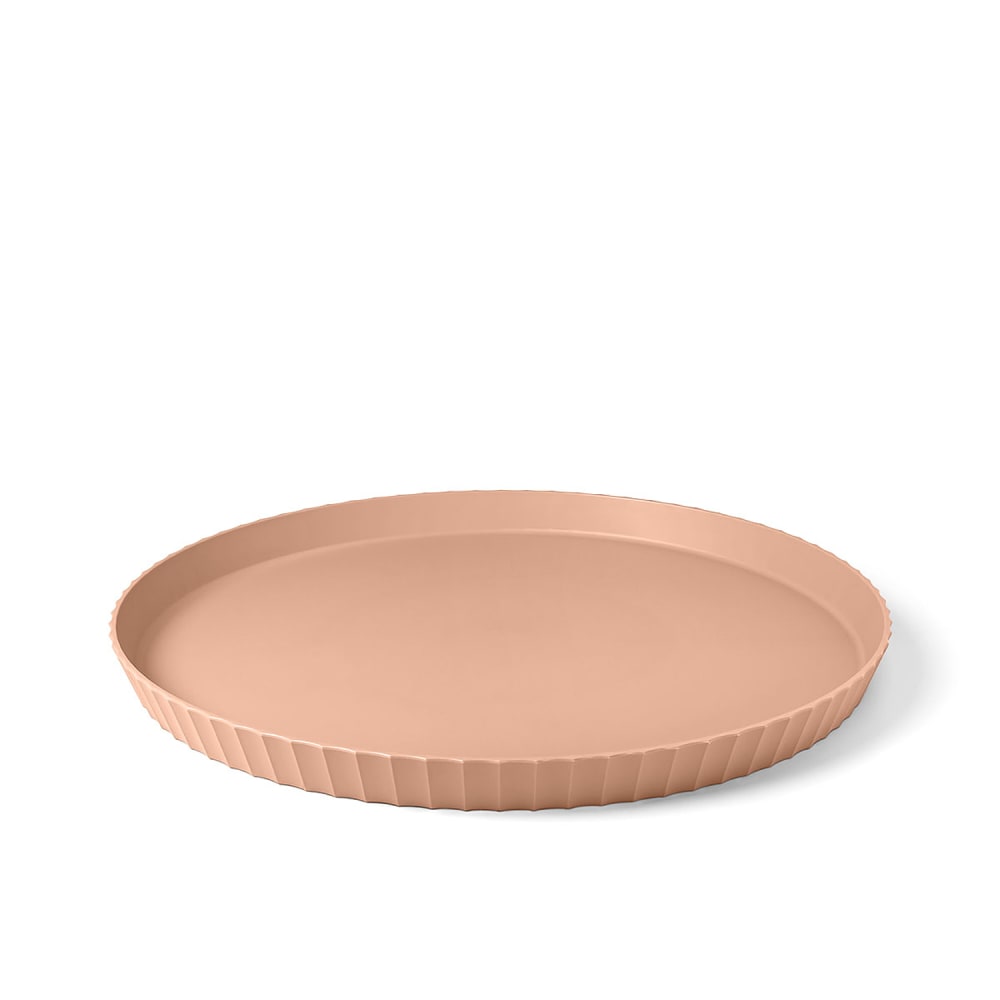 Vassoio opaco in polipropilene rosa diam. 40 cm - Modello Contemporaneo - Rosa - PP - Polipropilene