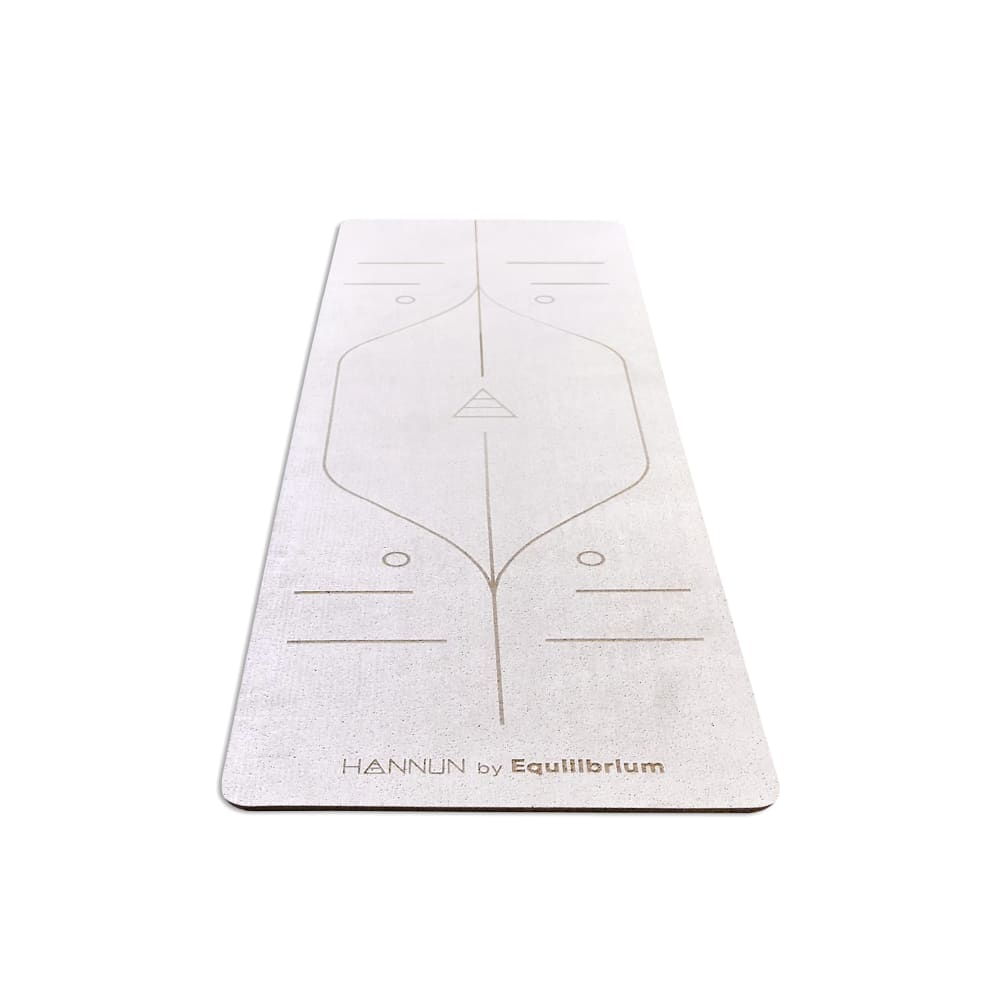 Hannun Yoga Matte EVA Schaum und Kork style modern Weiß Silikon-organosiloxan