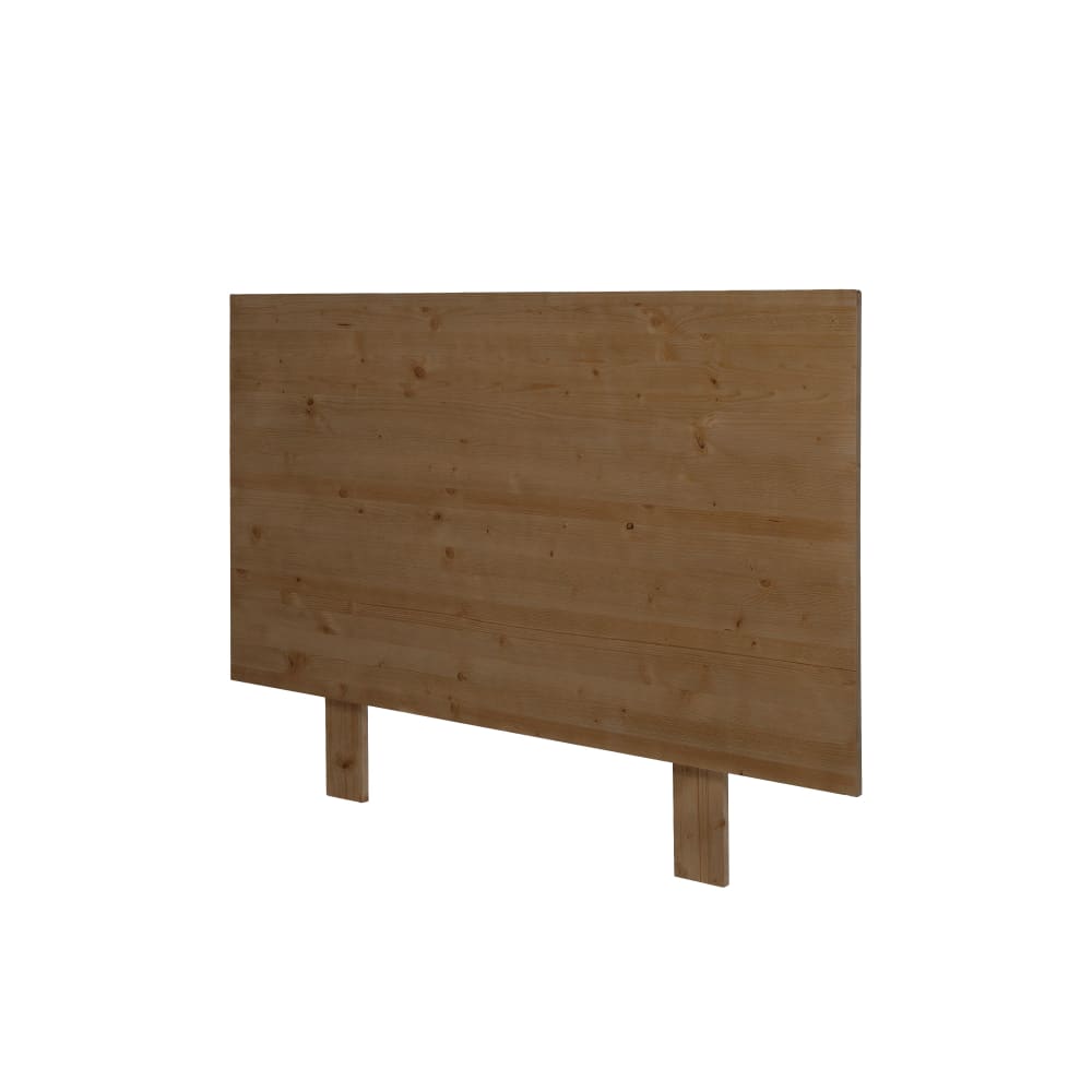 Cabecero de cama madera maciza de abeto color marrón de 160 cm