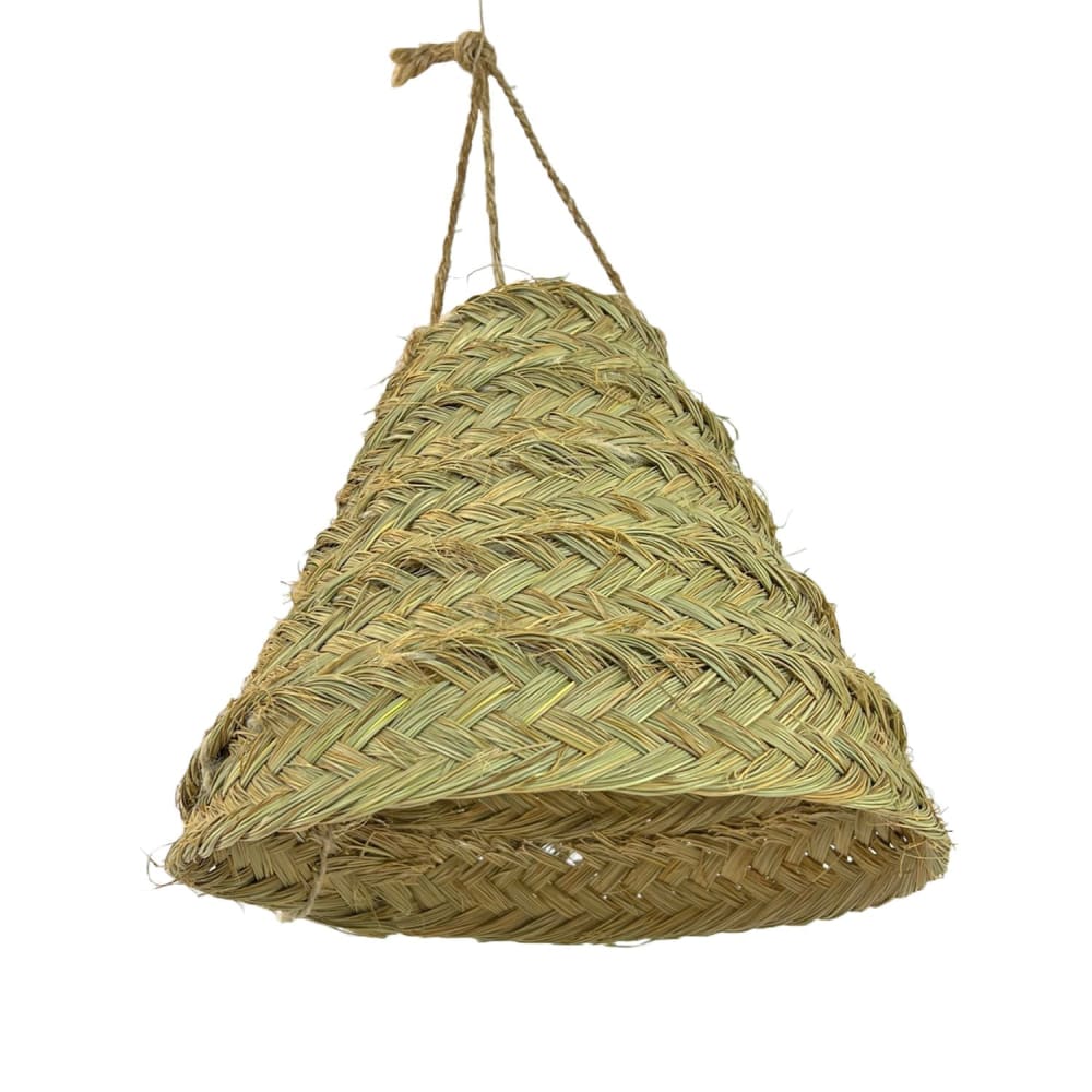 Lámpara de esparto natural d. 55 cm