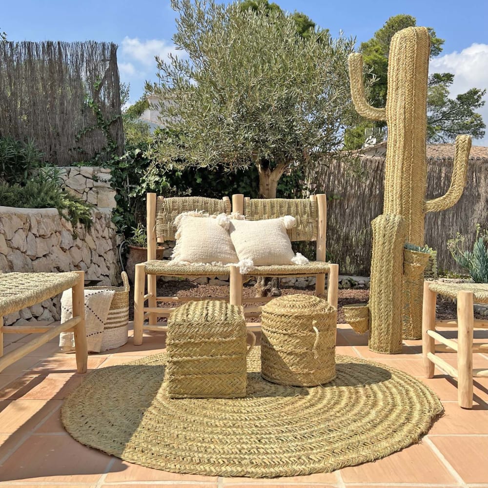 Tapis rond en fibres naturelles 180 cm - Maisons du Monde