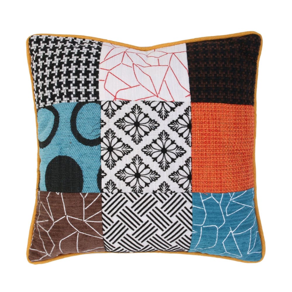 Coussin carré déhoussable 40x40cm multicouleur
