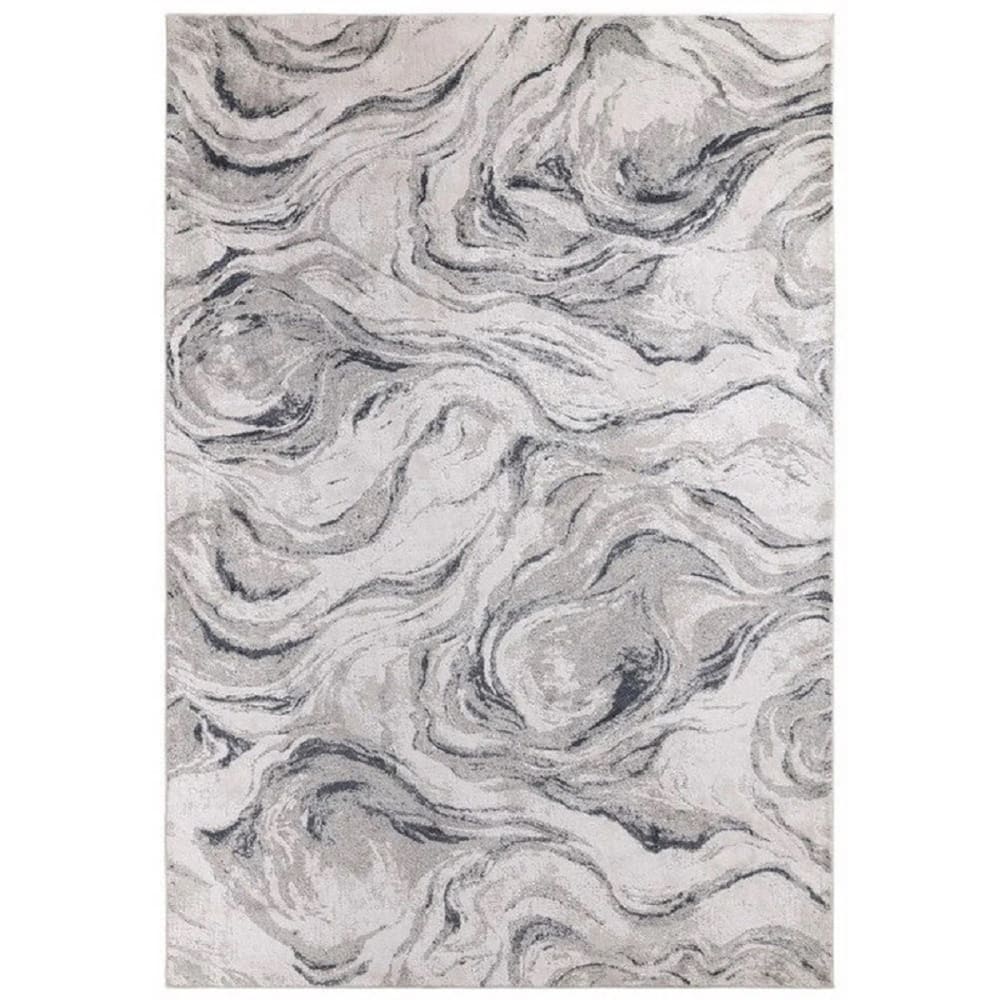 Tapis de salon en Viskosegris 120x170 cm