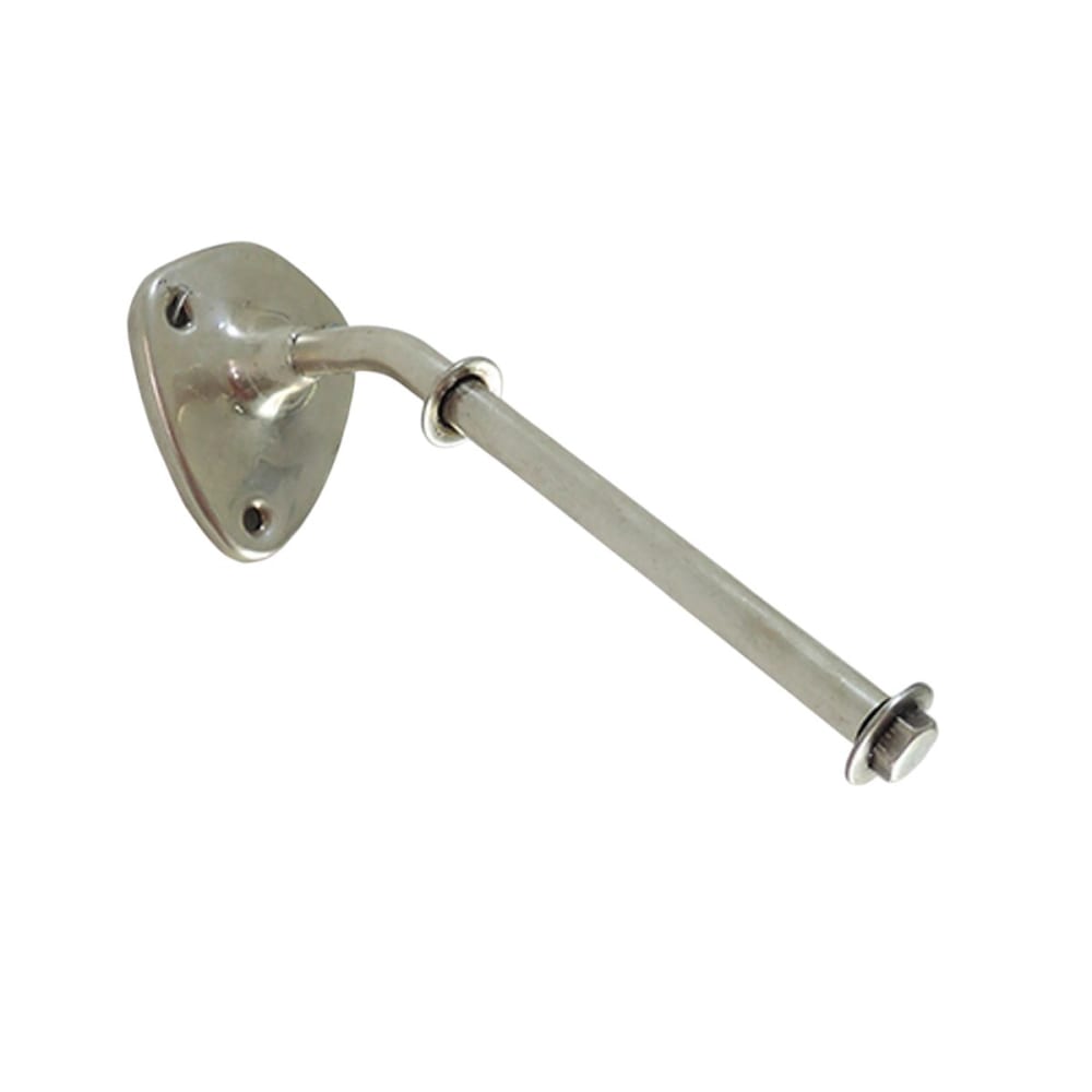 Jabonero de pared plateado
