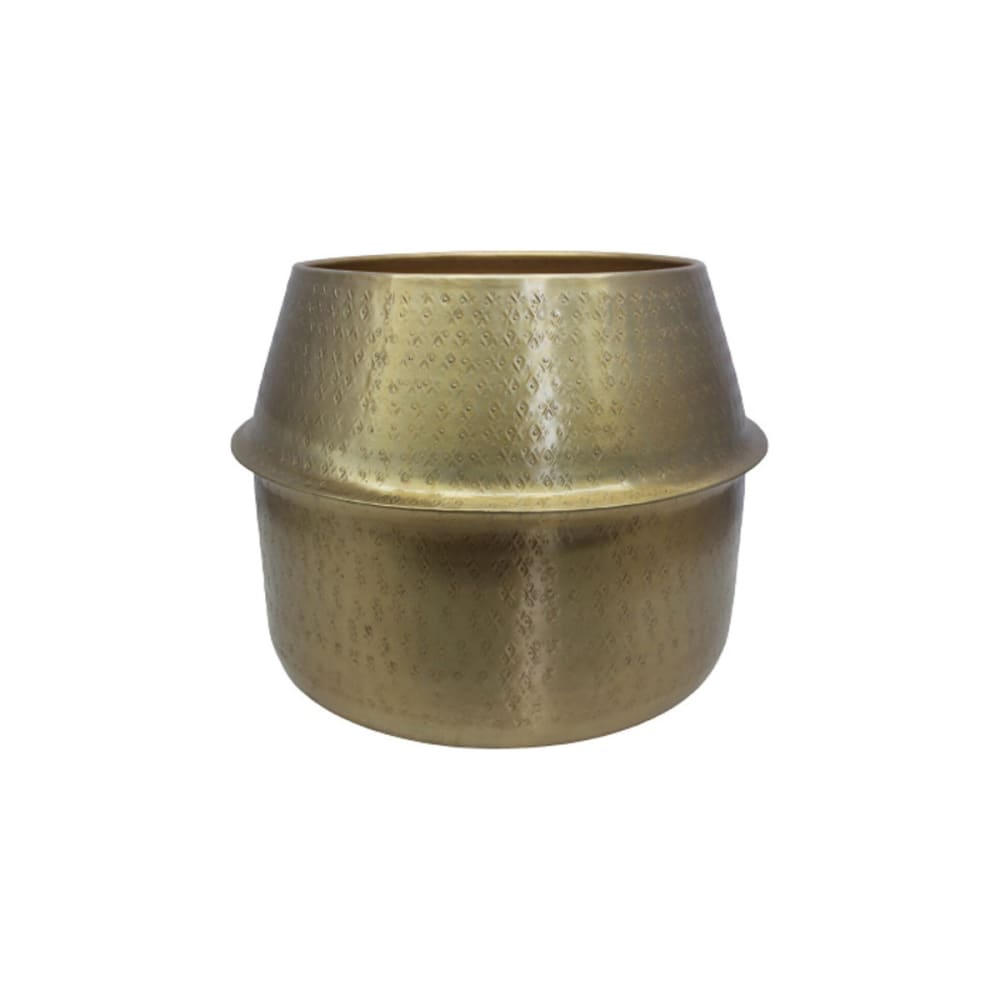 Cache-pot en aluminium