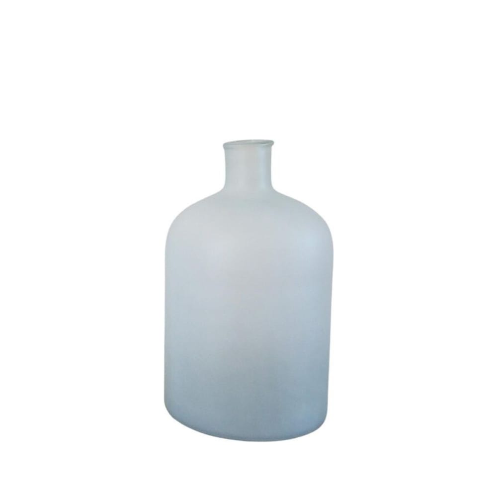 Bonbonne en verre dépoli forme bouteille h39 cm — Beyit