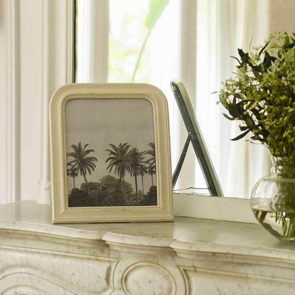 Marco de fotos estilo trumeau blanco 31 x 26 cm - Maisons du Monde