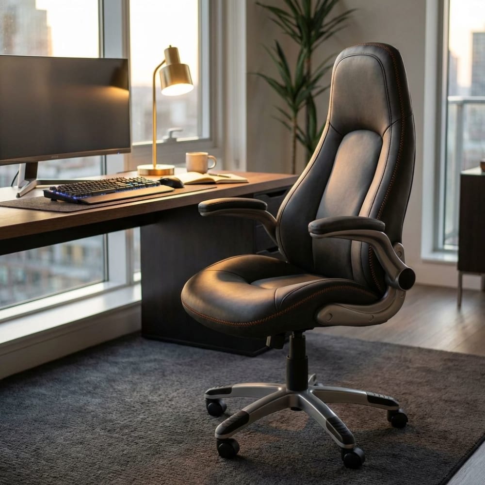 Poltrona in poliuretano grigio 68x67x123 - Milani Home