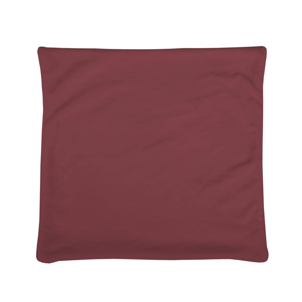 Home Maison Housse de coussin douceur polyester marsala 40x40 cm style contemporain Rouge Pes - Polyester
