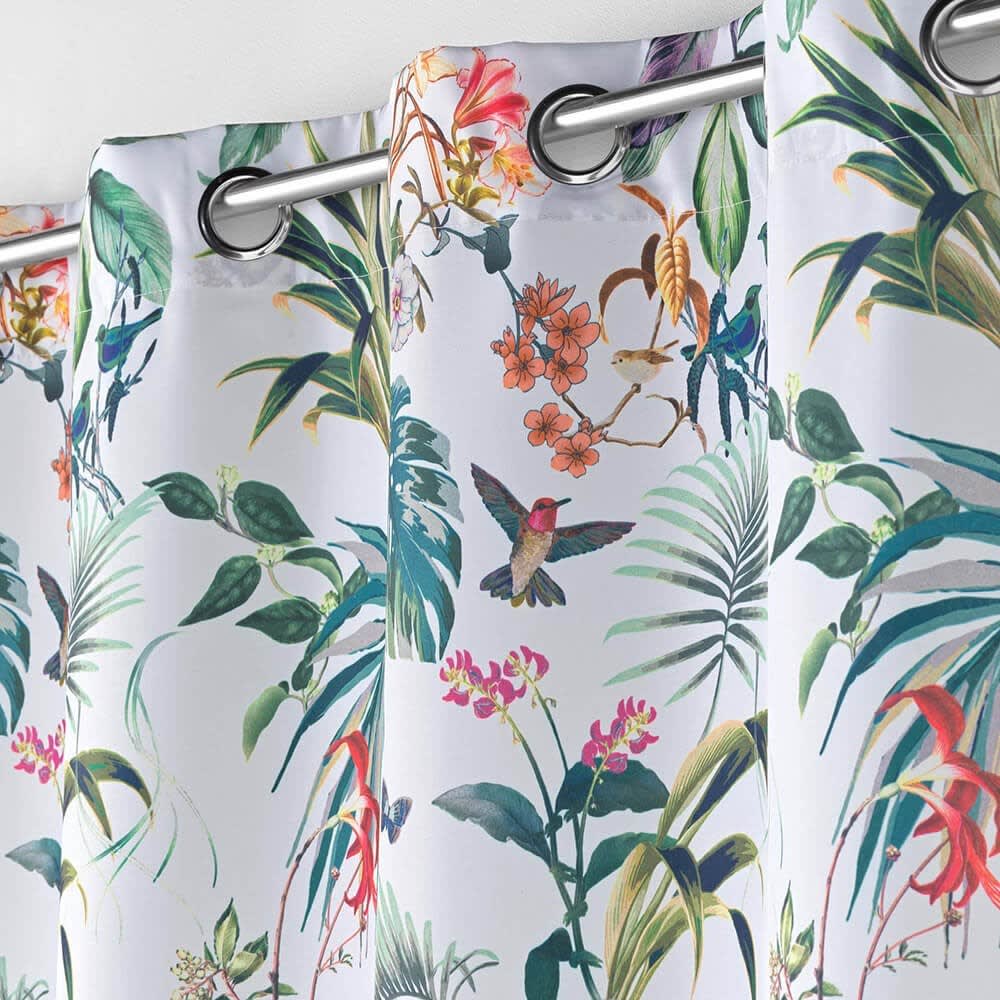 Rideau [ ]polyester[ ]blanc[ ]140 x 260 - Maisons du Monde