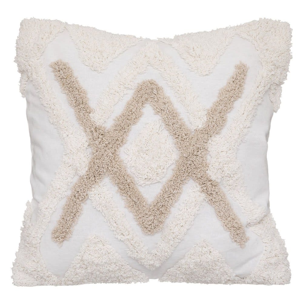 Housse de coussin Blanc cotton 40 X 40cm
