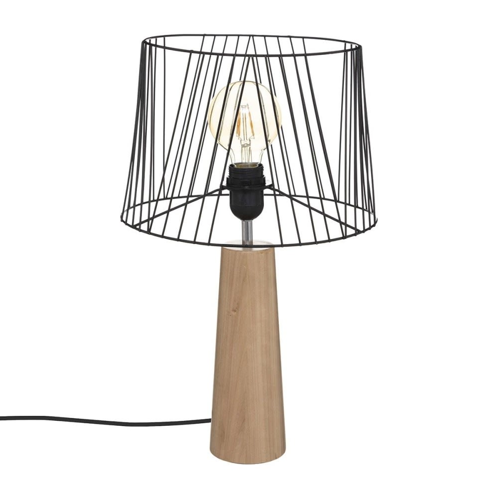 lampe droite joe noir