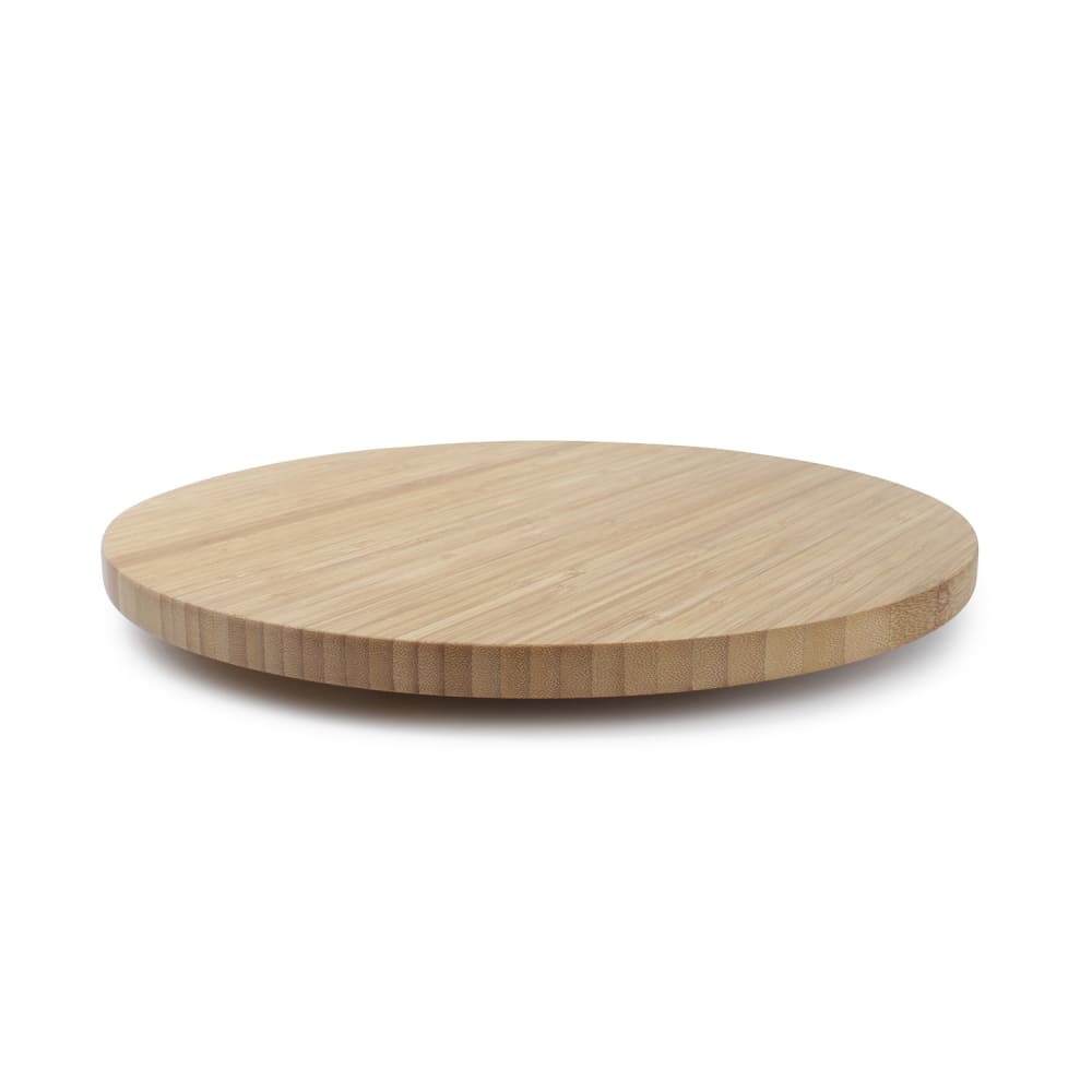 Plateau tournant vert en bois 45cm Plateau tournant vert en bois 45cm