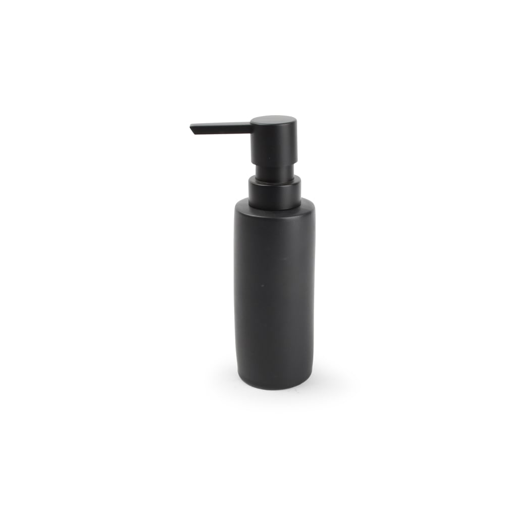 SP Collection Distributeur de savon noir en porcelaine 15cl