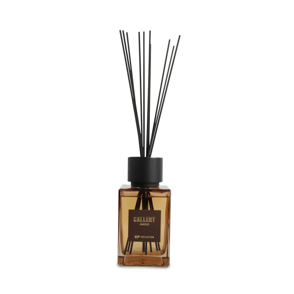 SP Collection Diffuseur à roseaux marron en verre 500ml Multicolore