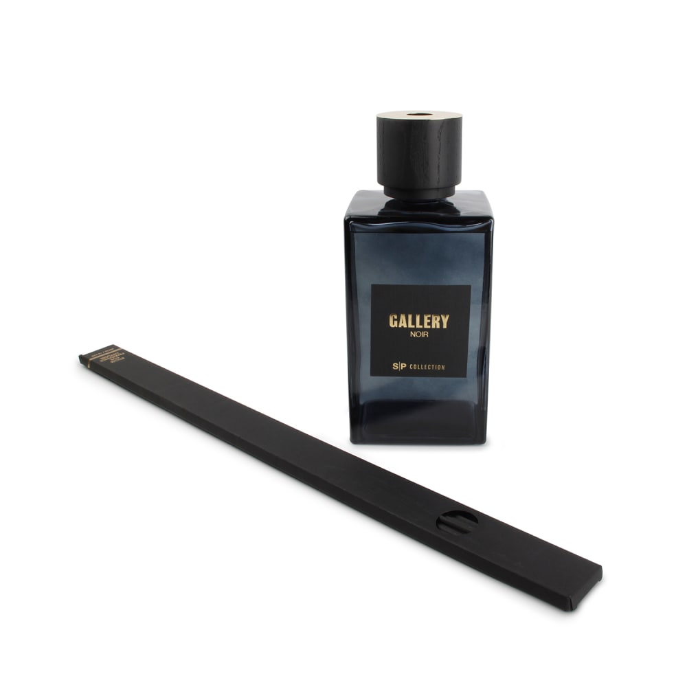 Diffuseur à roseaux noir en verre 2200ml - Maisons du Monde
