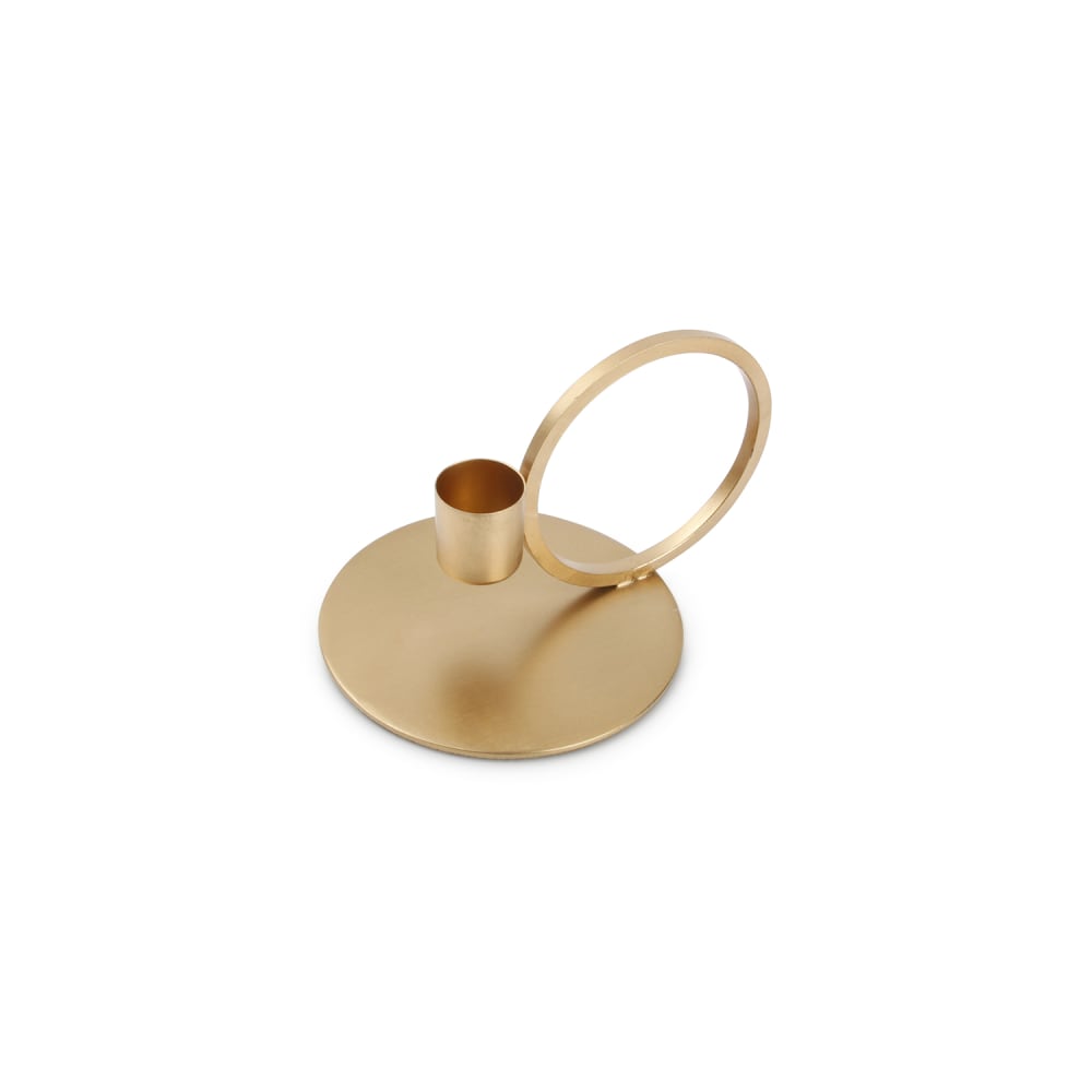 Bougeoir or en métaux 10xh9cm - Maisons du Monde
