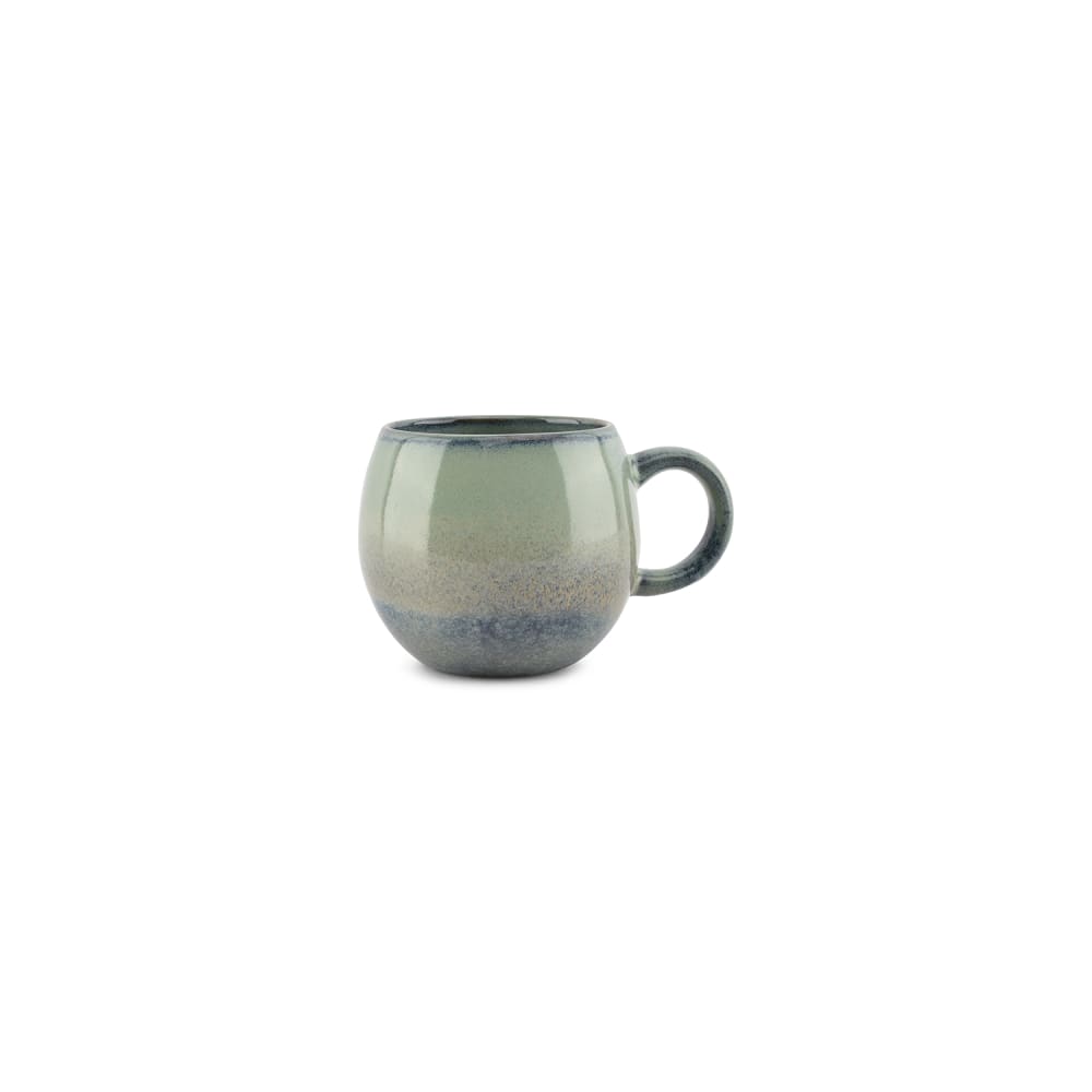 Tasse vert en grès 40cl