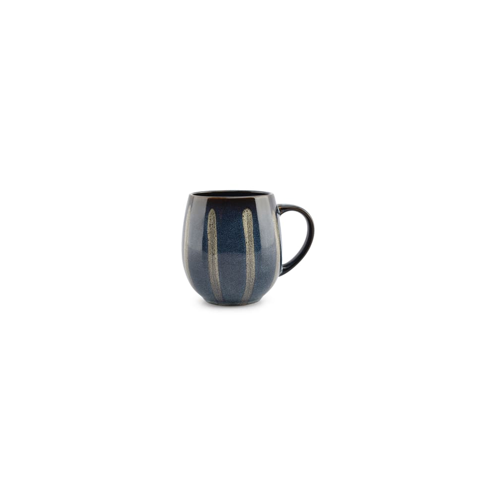 Tasse multicolore en grès 35cl