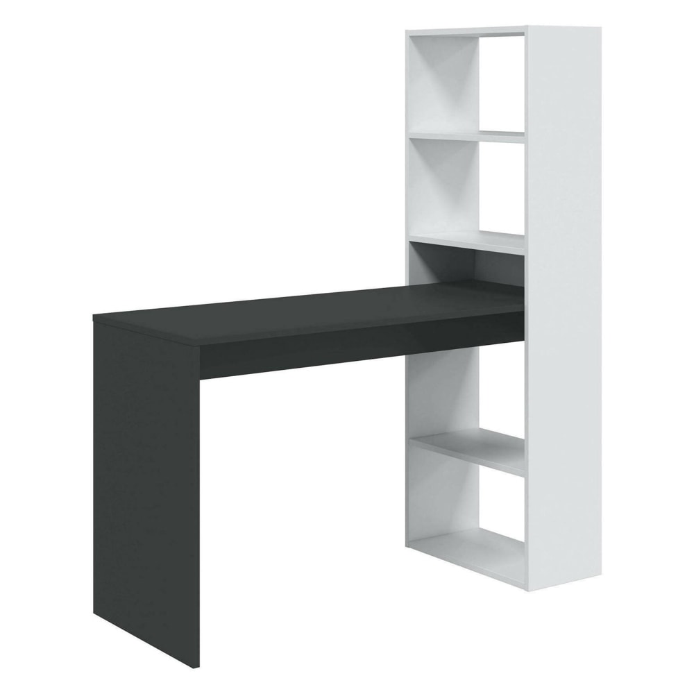 bureau effet bois blanc,