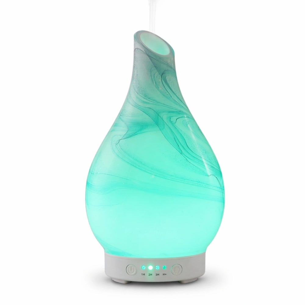 Diffusore a ultrasuoni in vetro bianco - h25 cm - Zen'Arôme