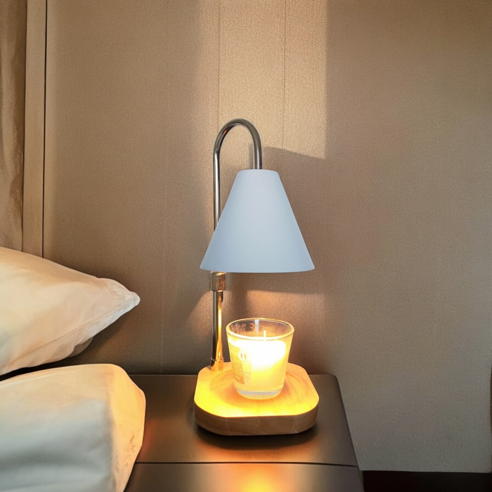 Diffuseur par Chaleur Douce en bois et métal - H25 cm - Maisons du Monde