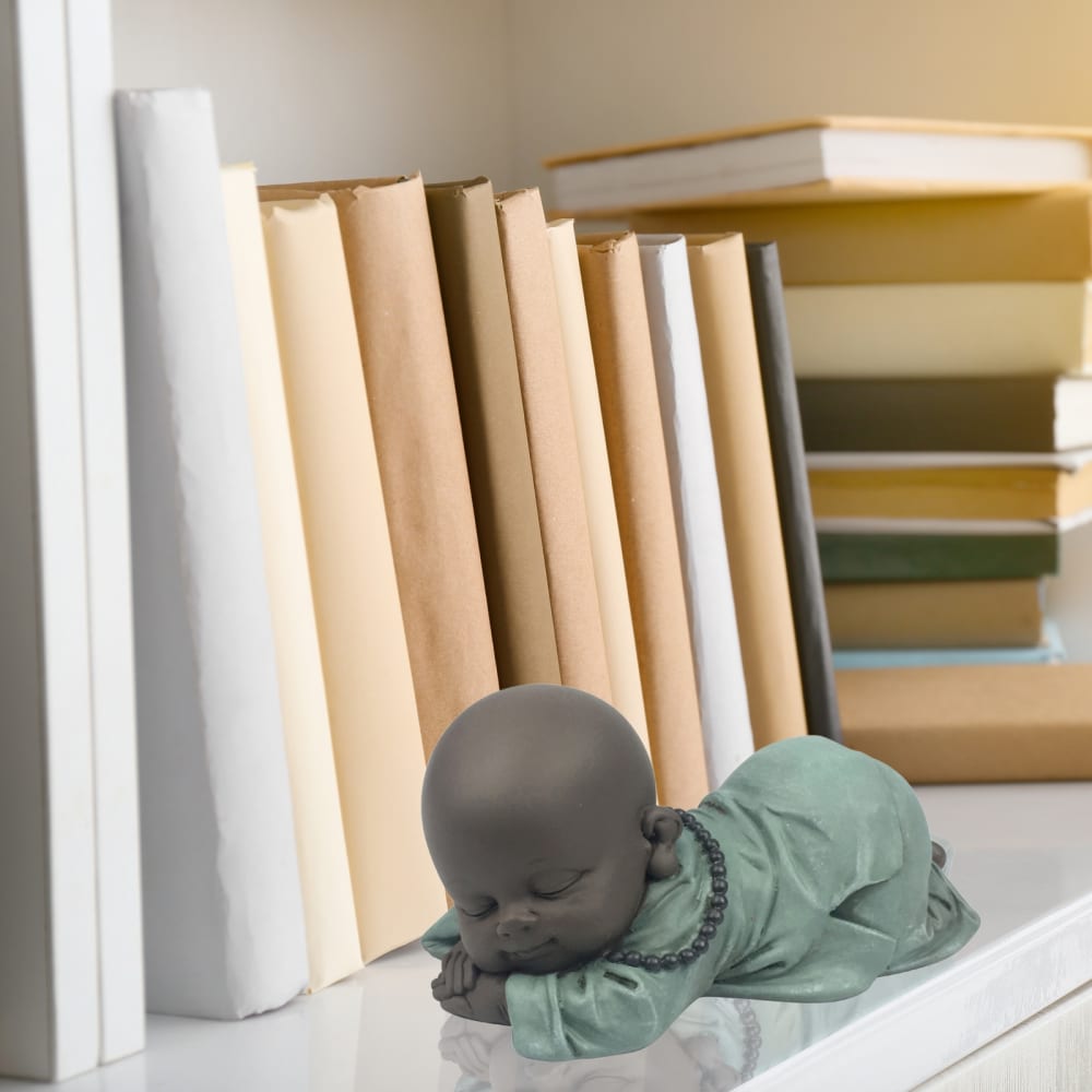 Estatuilla de un roncador en resina - h6 cm - Maisons du Monde