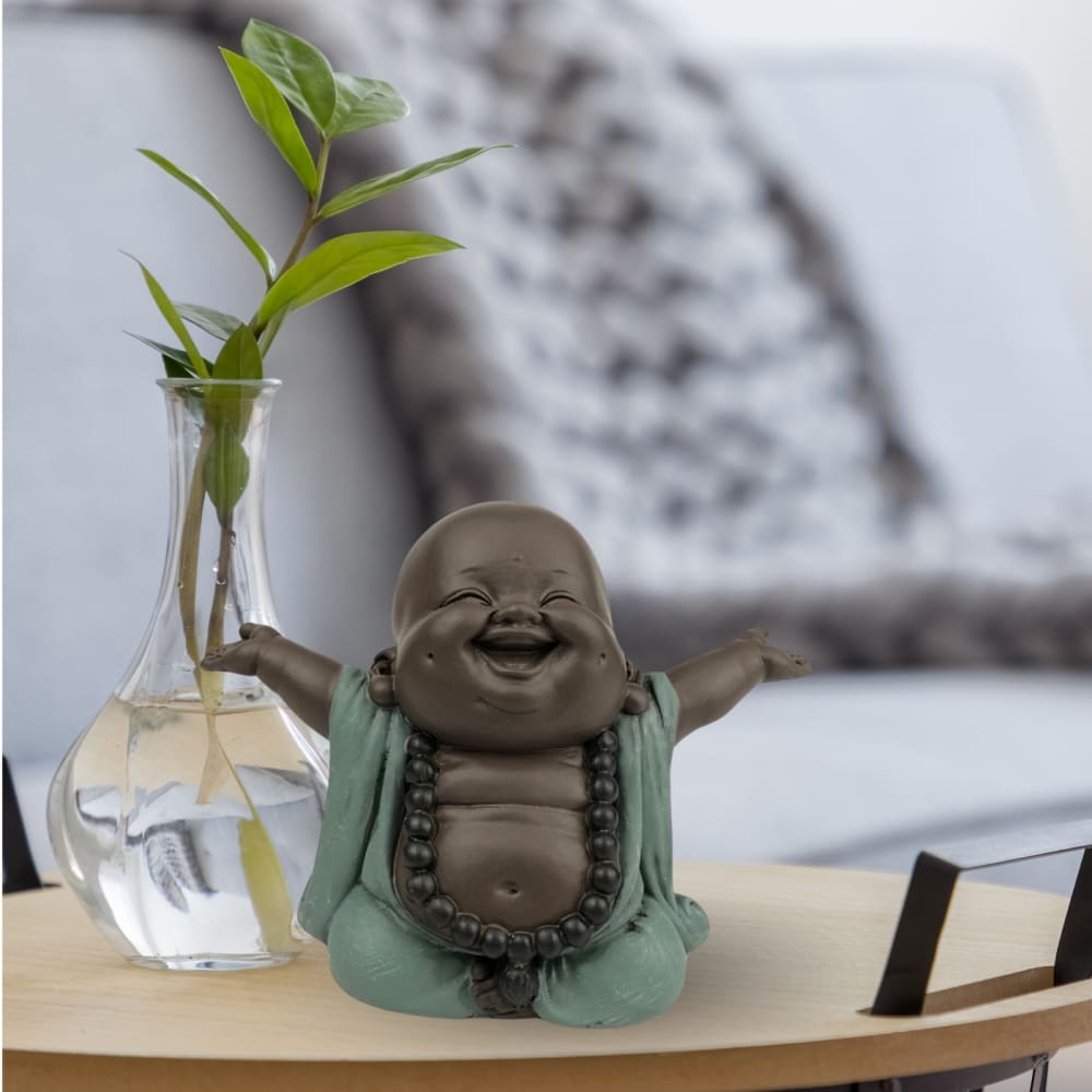 Estatua decoración bienvenido en resina - h7,5 cm - Maisons du Monde