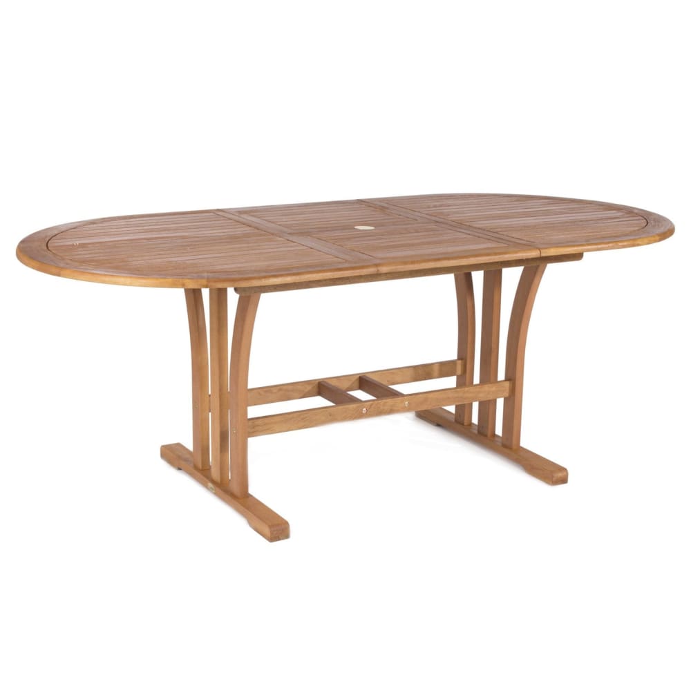 Tavolo in acacia marrone 150x90x74 - Marrone - LEGNO