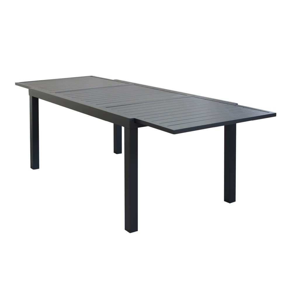 Tavolo in alluminio antracite 160x90x75 - Alluminio