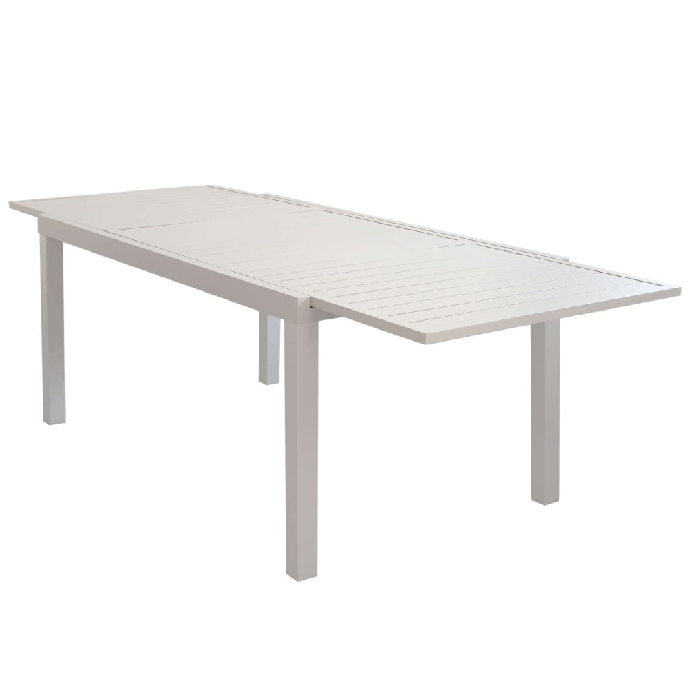Tavolo in alluminio tortora 160x90x75 - Alluminio