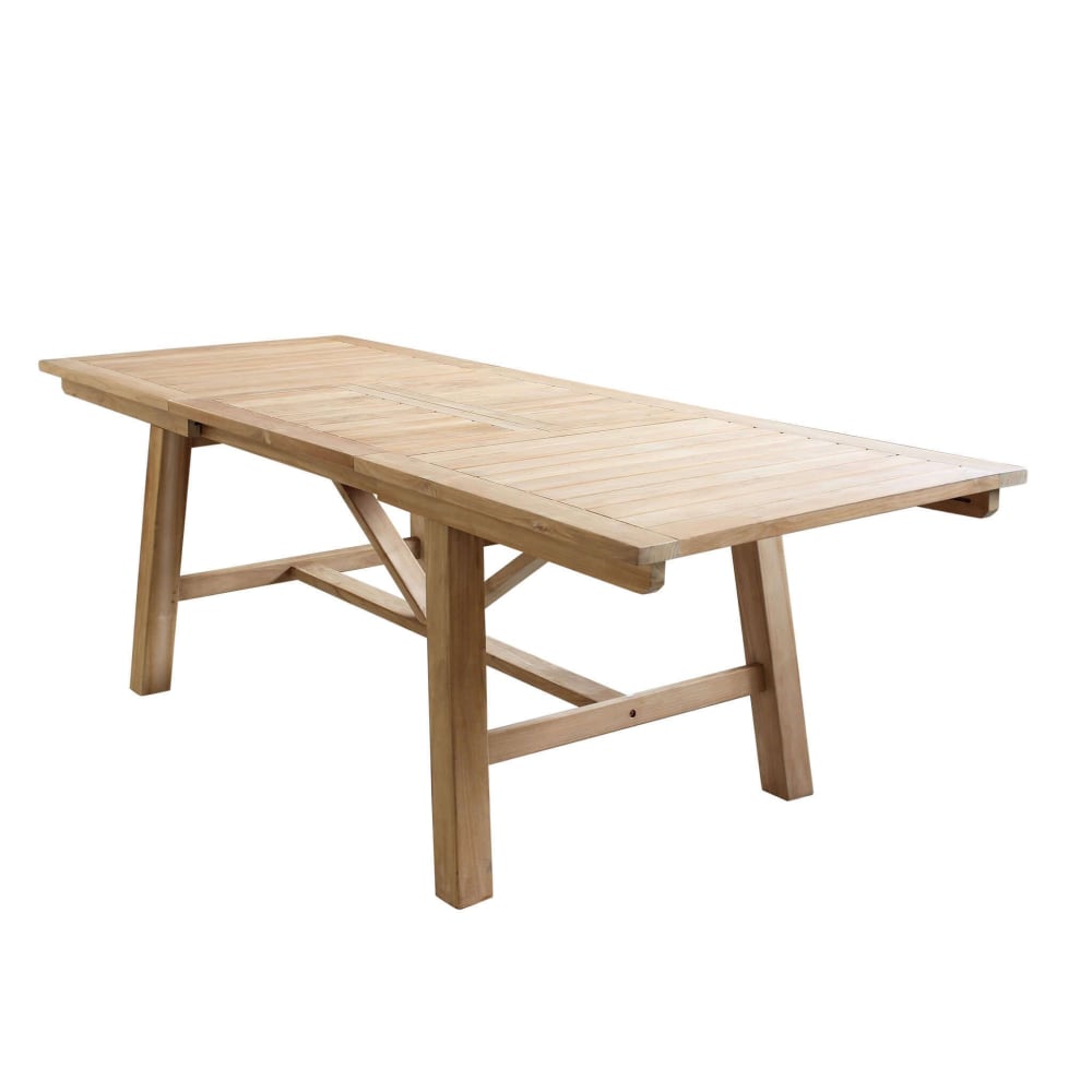 Tavolo in legno/teak marrone 160x90x77 - LEGNO