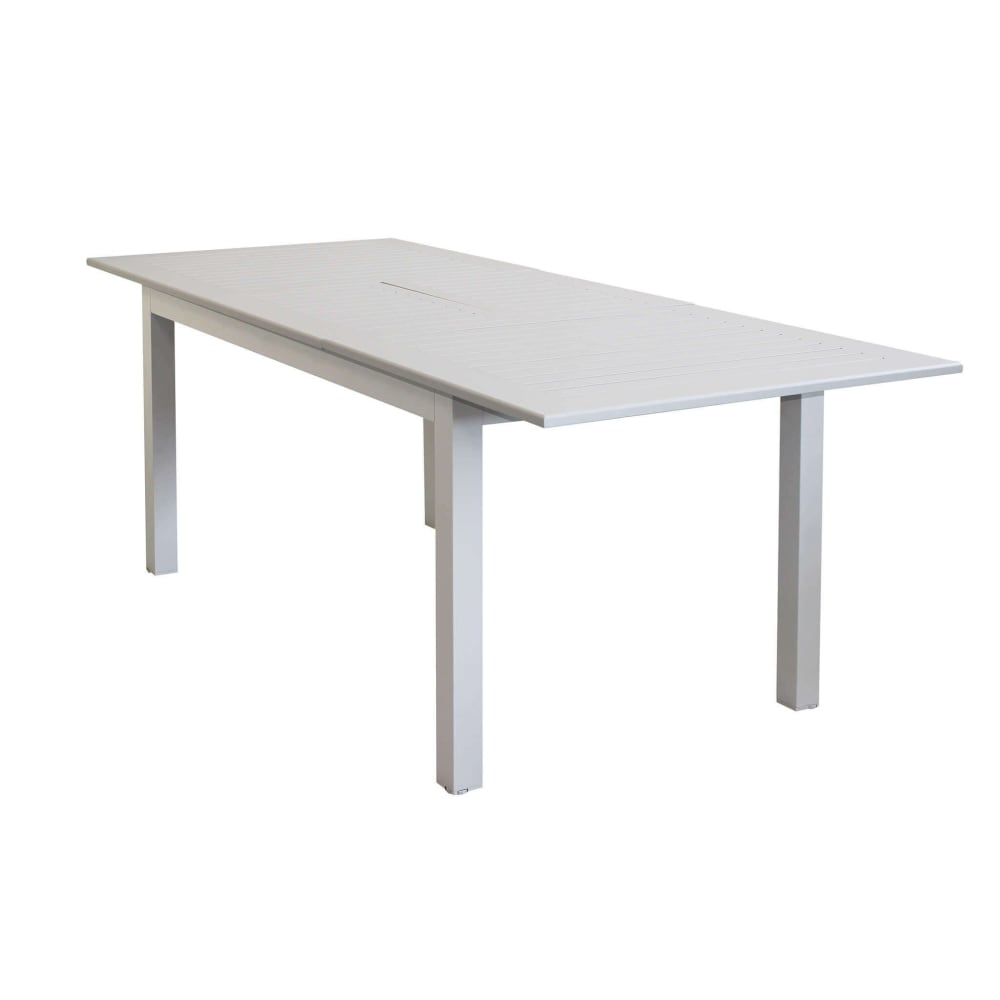 Tavolo in alluminio tortora 151x89x75 - Alluminio