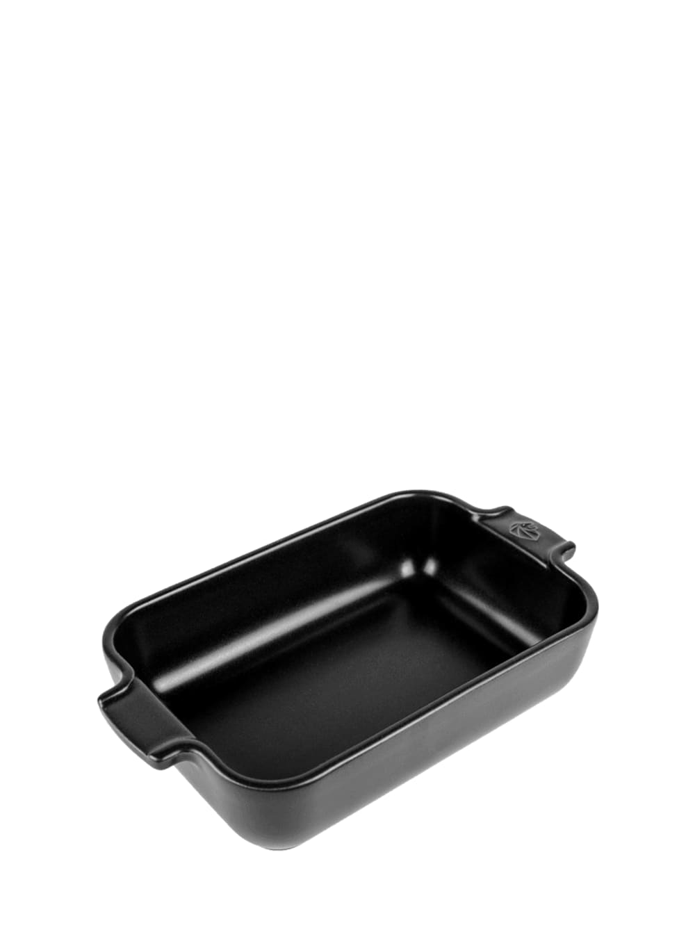 Appolia plat four céramique individuel rectangle noir satin 22 cm Appolia plat four céramique individuel rectangle noir satin 22 cm
