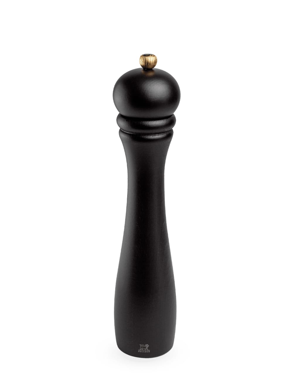 Checkmate moulin à sel manuel en bois, chocolat, 30 cm - 12in