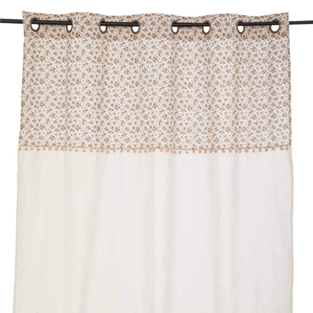 Rideau  coton blanc 140 x 260 (Decoratie) - Image 1