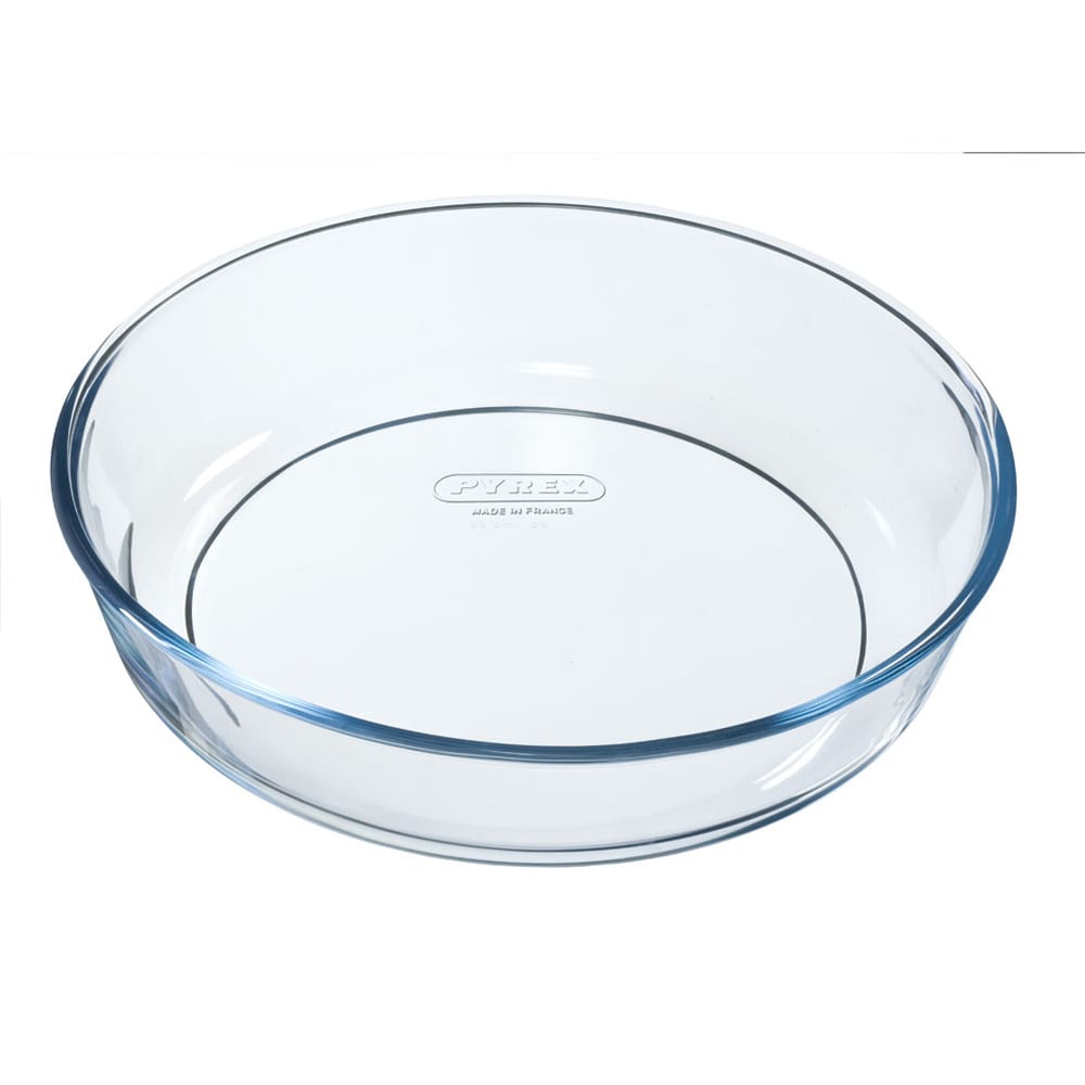 Moule à manqué 26 cm transparent / cristal en verre Moule à manqué 26 cm transparent / cristal en verre