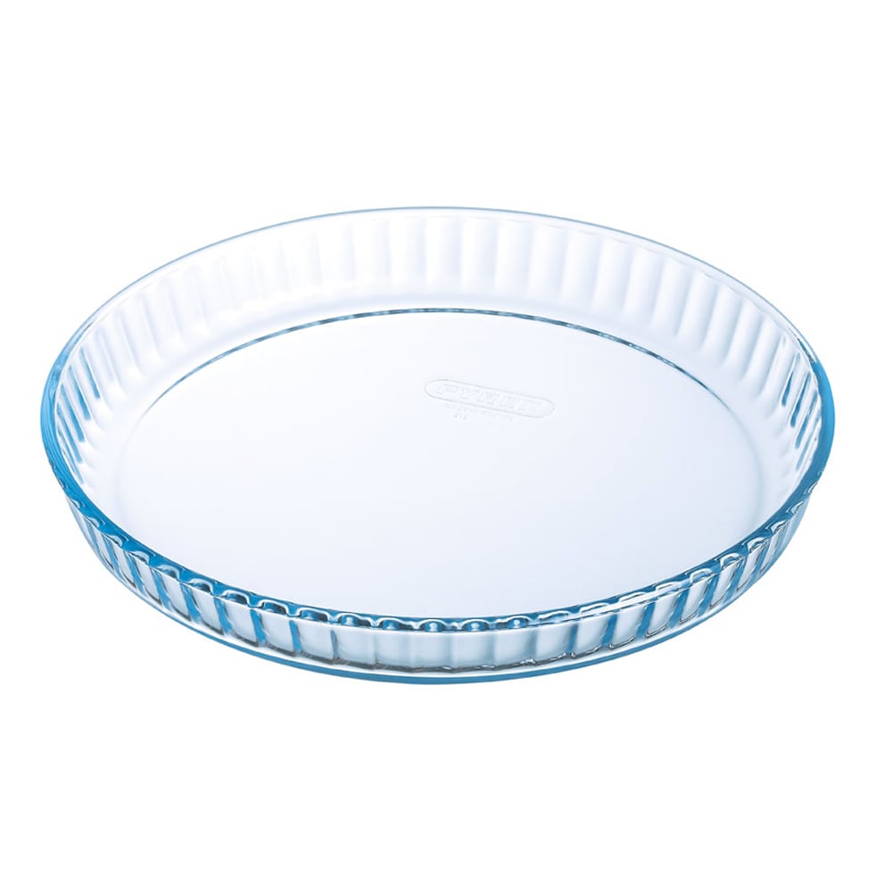 Moule à tarte 27 cm transparent / cristal en verre Moule à tarte 27 cm transparent / cristal en verre