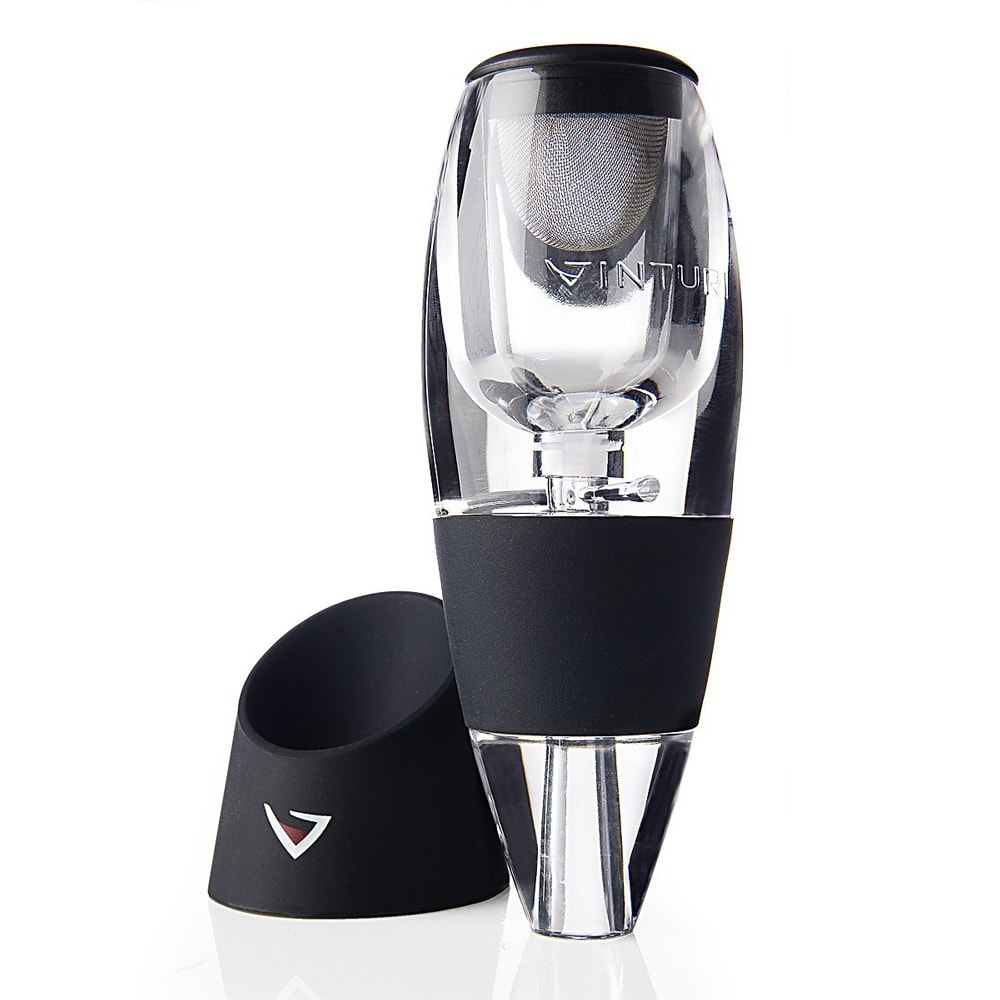 vinturi Aerateur vin rouge vinturi noir en verre
